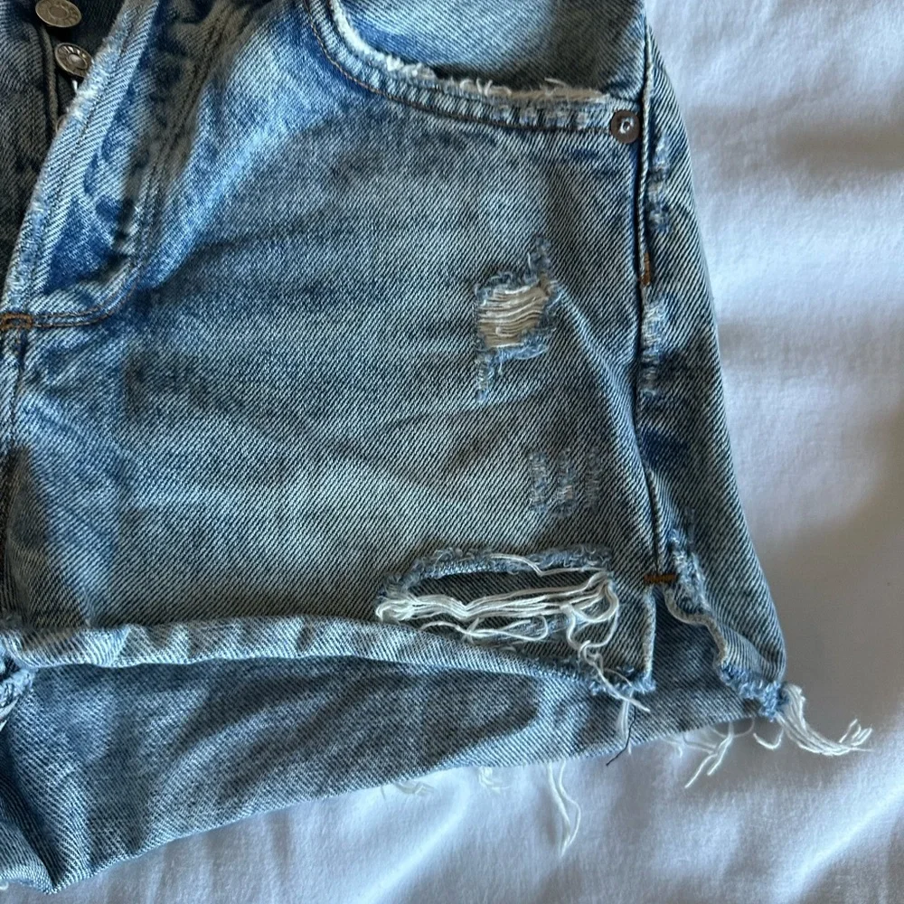 Cut Off Denim Shorts
